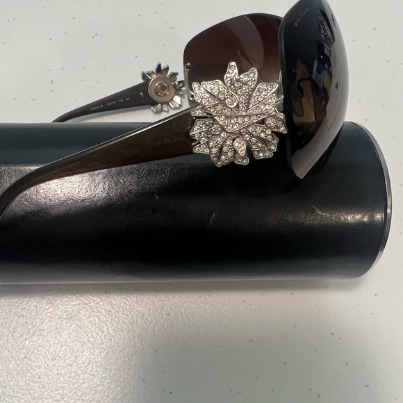 Bvlgari Fancy Brown Sunglasses - Picture 11 of 17